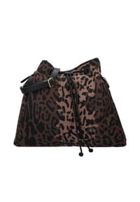 COWBOYSBAG Leopard chic - Leopard chic Woodside Shopper Tasche 50 cm - lazy leopard- black