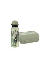 emsa - Set, Brotdose, Trinkflasche - GRÜN