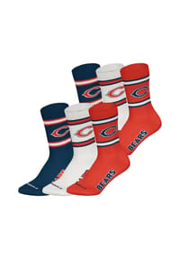 NFL - Freizeitsocken Chicago Bears Crew - WHT/ORG/NNY