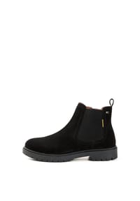 camel active - Veloursleder/Textil Stiefelette - Navy