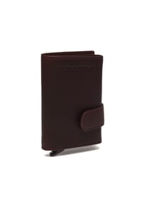 The Chesterfield Brand Frankfurt - Frankfurt Kreditkartenetui RFID Schutz Leder 7.5 cm - brown