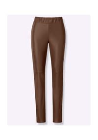 heine - Lederimitat-Leggings - braun