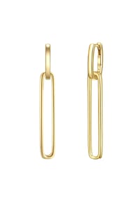 GLANZSTÜCKE MÜNCHEN - Damen Ohrringe aus 925/- Sterling Silber in Gelbgold - gelbgold