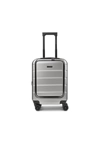 POLICE Dublin - Dublin 4 Rollen Kabinentrolley S 54 cm Laptopfach mit Dehnfalte - black