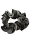 OAKLAND SATIN Haargummi "Scrunchie" Satin, Grau Bild 2