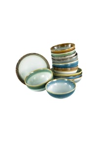 CreaTable - Cascade Bunt, Bowl Set 12-tlg - Bunt