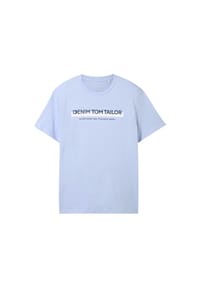 DENIM TOM TAILOR - T-Shirt, Baumwolle, Logo, für Herren - 10668 SKY CAPTAIN