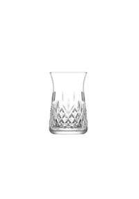 COFI - LAV Odin Teegläser, 6-teilig, 170 ml – Teevergnügen mit Diamantschliff - Transparent 170 ml