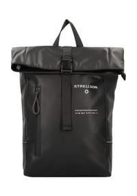 strellson - STOCKWELL 2.0 Tagesrucksack, Kunstleder, Trolleyaufsatz - 900 BLACK