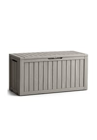 Akord - Wasserdichte Gartenbox mit 272 l Fassungsvermögen - grau