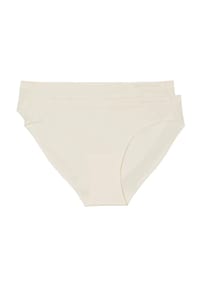 Marc O'Polo - Second Skin Slip, 2erPack, für Damen - Q152 WHITE COTTON