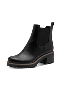 MARCO TOZZI® - Chelsea Boots, Blockabsatz für Damen - 001  BLACK