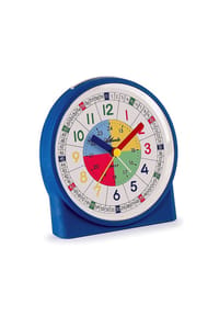 Atlanta by PARAGON - Kinderwecker mit Lernzifferblatt - 2125/15 (blau) - Blau