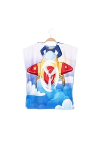 EGERIA® - Badeponcho, für Kinder - BLAU