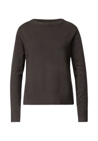 Street One - Strickpullover, Rippbündchen, für Damen - 17935 ROUGE MEL.