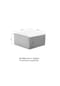 Kayoom Hocker Polsterhocker Presley 325 - silber - grau modern Bild 11