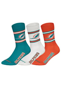NFL - Unisex Socken, 3er Pack - NFL Teams, 3Pack Crew Socks, Football, Logo, Baumwollmischung - Atlanta Falcons