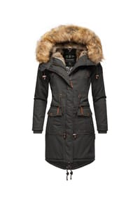 NAVAHOO® - Wintermantel Rosinchen - Anthracite