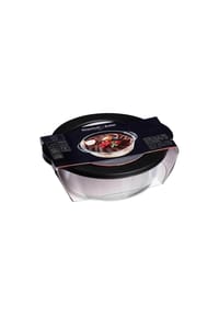 Ritzenhoff & Breker Auflaufform mit Frischhaltedeckel Cucina 2,1 Liter schwarz - CUCINA - 