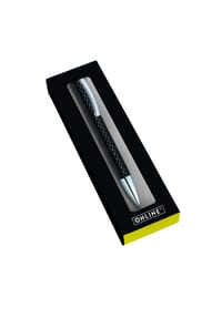 ONLINE® - Kugelschreiber - CARBON, schwarz