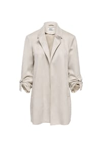 ONLY® - Blazermantel, uni, Reverskragen, für Damen - 189959 PUMICE STO