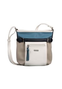 TOM TAILOR JUNA - Umhängetasche, Kunstleder, für Damen - DENIM BLUE