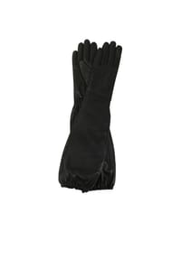 kazar - Exklusive lange Schwabbelhandschuhe - Schwarz