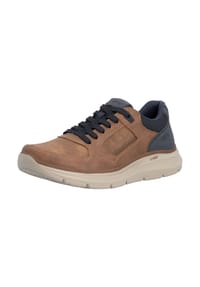 rieker - Sneaker, Kunstleder, für Herren - Braun/Schwarz