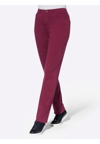Sieh an! - Stretch-Hose - bordeaux