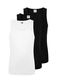 Speidel. - Unterhemd / Tanktop 3er Pack Classic - Schwarz