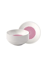 Villeroy & Boch Dessertschalen Fleur Couleur ø 13,2 cm 6er Set - FLEUR - blau