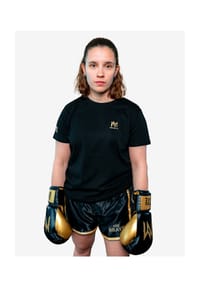 BENLEE™ - Frauen T-Shirt DECORAH - Black/Gold