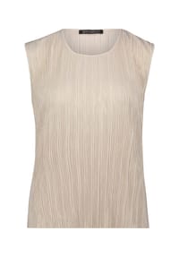 BETTY BARCLAY - Casual-Shirt mit Glanzeffekt - Grau Beige