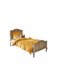 LOBERON - Einzelbett Rêverine braun - braun