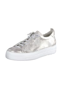 paul green - Leder Sneaker - Hellgrau