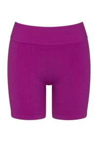 sloggi - Ever Infused Pants kurz, High Waist, Rippstruktur, für Damen - APRICOT BRANDY
