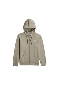 G-STAR RAW - Herren Sweat-Jacke - Premium Core, Loungewear, Zipper, Kapuze, einfarbig - Blau (Rank Blue)