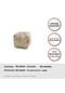 Kayoom Sitzkissen Lavish Pouf 210 45 x 45 cm in elfenbein - gold Bild 9
