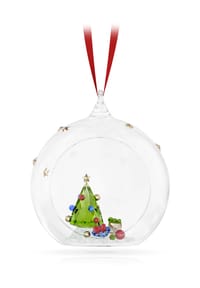 SWAROVSKI - HOLIDAY CHEERS Weihnachtsschmuck "Weihnachtsbaum und Geschenke Weihnachtskugel 5681633" - 99 MEHRFARBIG