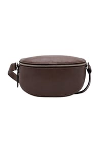 Seasons of April - Gürteltasche CROSSBODY BAG ANNA SIZE M Schultertasche, Umhängetasche aus 100% Leder - Braun