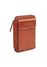 LEONHARD HEYDEN Cambridge - Cambridge Handytasche Leder 11 cm - cognac