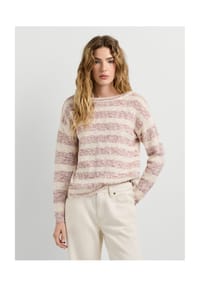 Pepe Jeans Footwear - Pullover Alina, V-Ausschnitt, für Damen - 318 ROSA