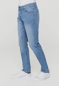 MANGUUN Jeans, Regular-Fit, Middle-Waist, für Herren Bild 3