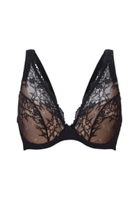 LINGADORE® - Triangel plunge BH DAILY - Black taupe