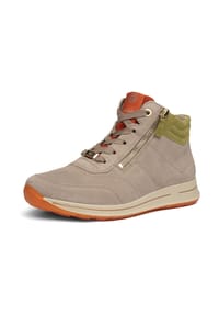 ara® - Sneaker, Leder, für Damen - CASHME/KIWI/PUMPKI