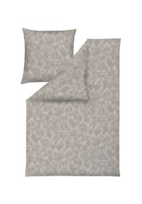 ESTELLA® Bettwäsche Jonas - SAMT & SEIDE (FLANELL) - 295/TAUPE
