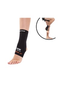 GYM form® - Bandage Kompression - Fußbandage Sprunggelenk Copper Line Fußgelenk - 