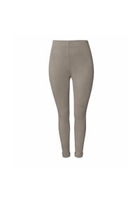 CAROLIN RICK - Velourhose mit Umschlag - Apricot