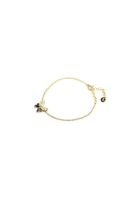 LEIS - Armband 925/- Sterling Silber 2 Zirkonia - gelb