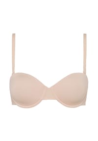 BeeDees® - Damen T-Shirt BH Stepy Soft WDP mit nahtlosen Cups, gefütterten Schalen und Multiway-Träger, vielseitig tragbar - nude